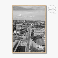 Accra Black and White Fine Art Photo Print, Ghana Central Poster, West Africa Decor