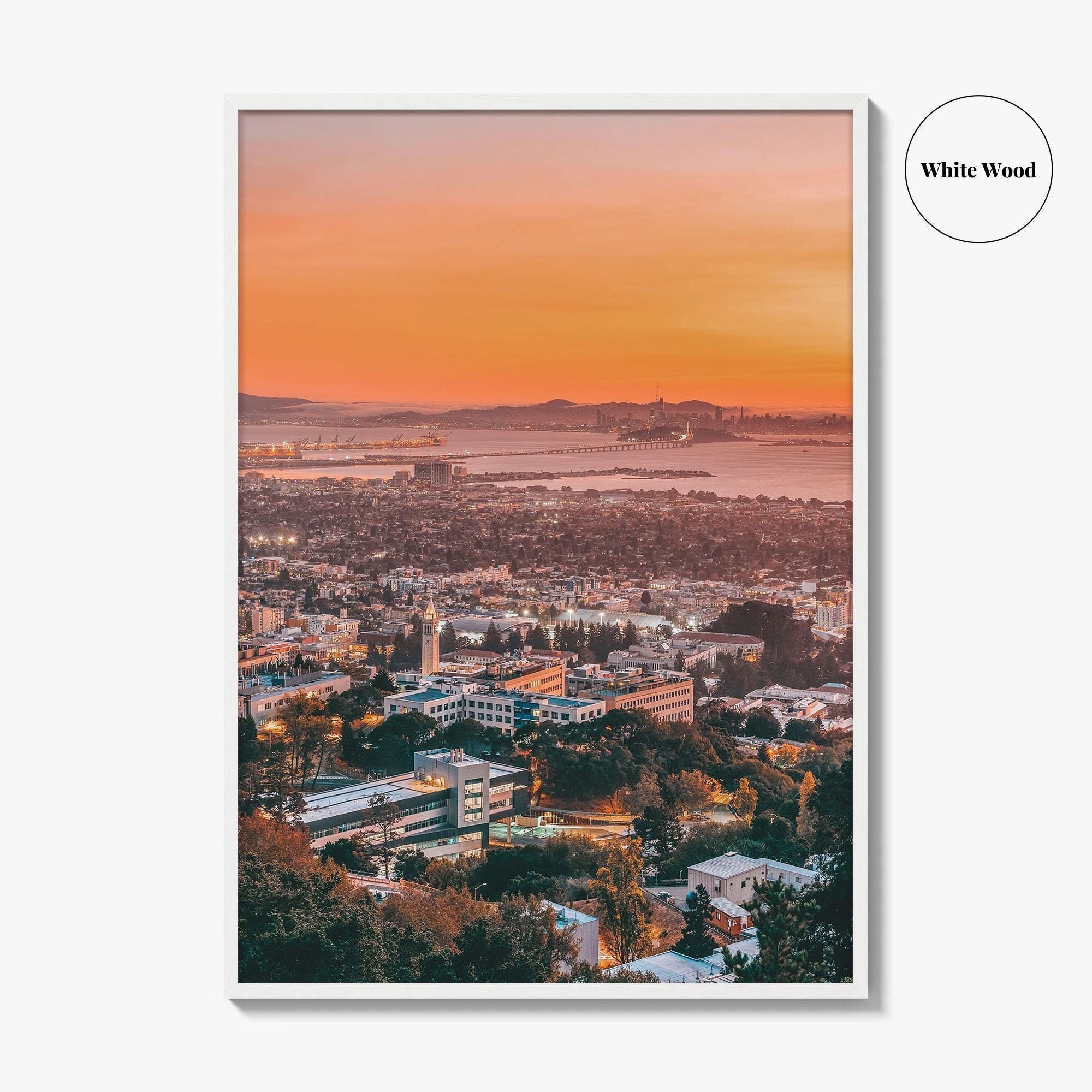 Berkeley Fine Art Photo Print, California, Bay Area, Cal, Wall Decor Poster