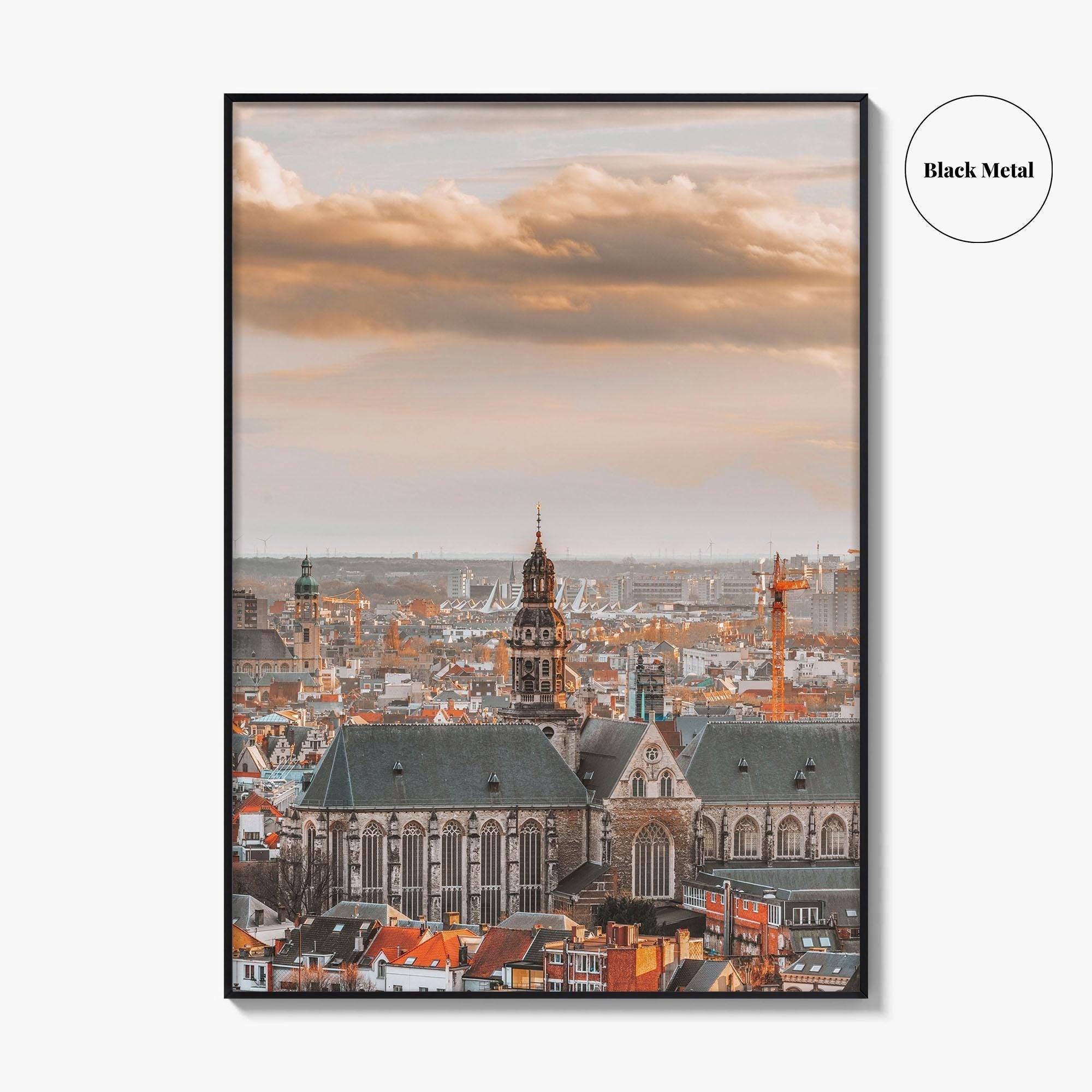 Antwerp Skyline Fine Art Photo Print, Belgium Wall Poster, Antwerpen