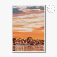 Belgrade Skyline Fine Art Photo Print, Sava River, Serbia, Beograd, Wall Poster