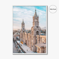Arequipa Fine Art Photo Print, Plaza de Armas, Peru, South America Wall Decor Poster