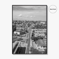 Accra Black and White Fine Art Photo Print, Ghana Central Poster, West Africa Decor