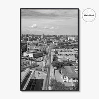 Accra Black and White Fine Art Photo Print, Ghana Central Poster, West Africa Decor