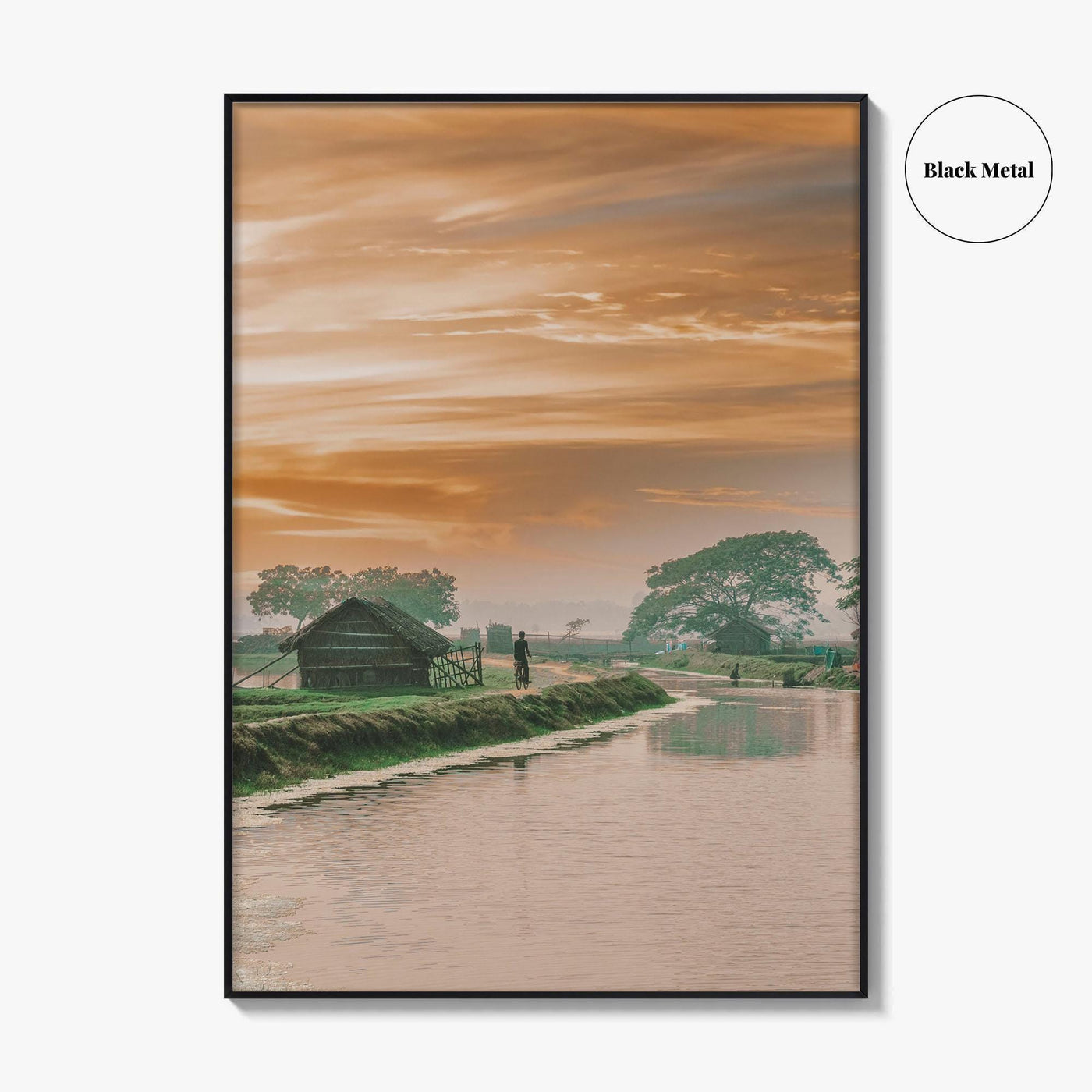 Bangladesh Fine Art Photo Print, Village Wall Decor, Rural Poster, Asia