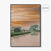 Bangladesh Fine Art Photo Print, Village Wall Decor, Rural Poster, Asia