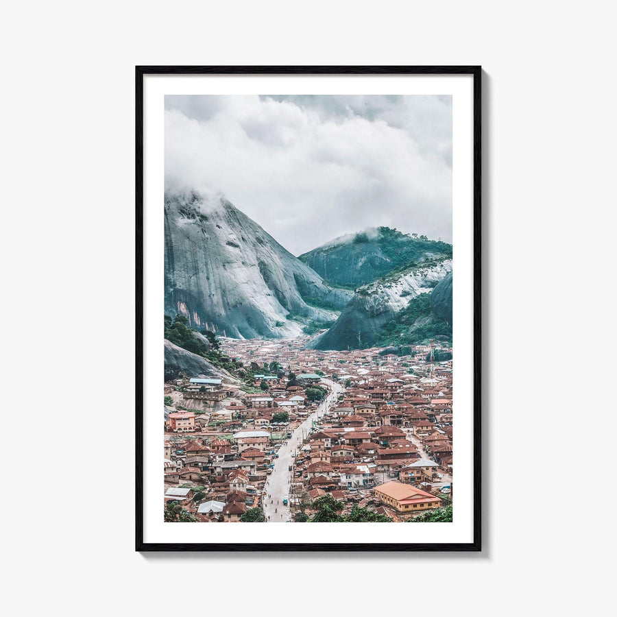 Idanre Hill Fine Art Photo Print, Ondo State Nigeria, Landscape Wall Decor Poster