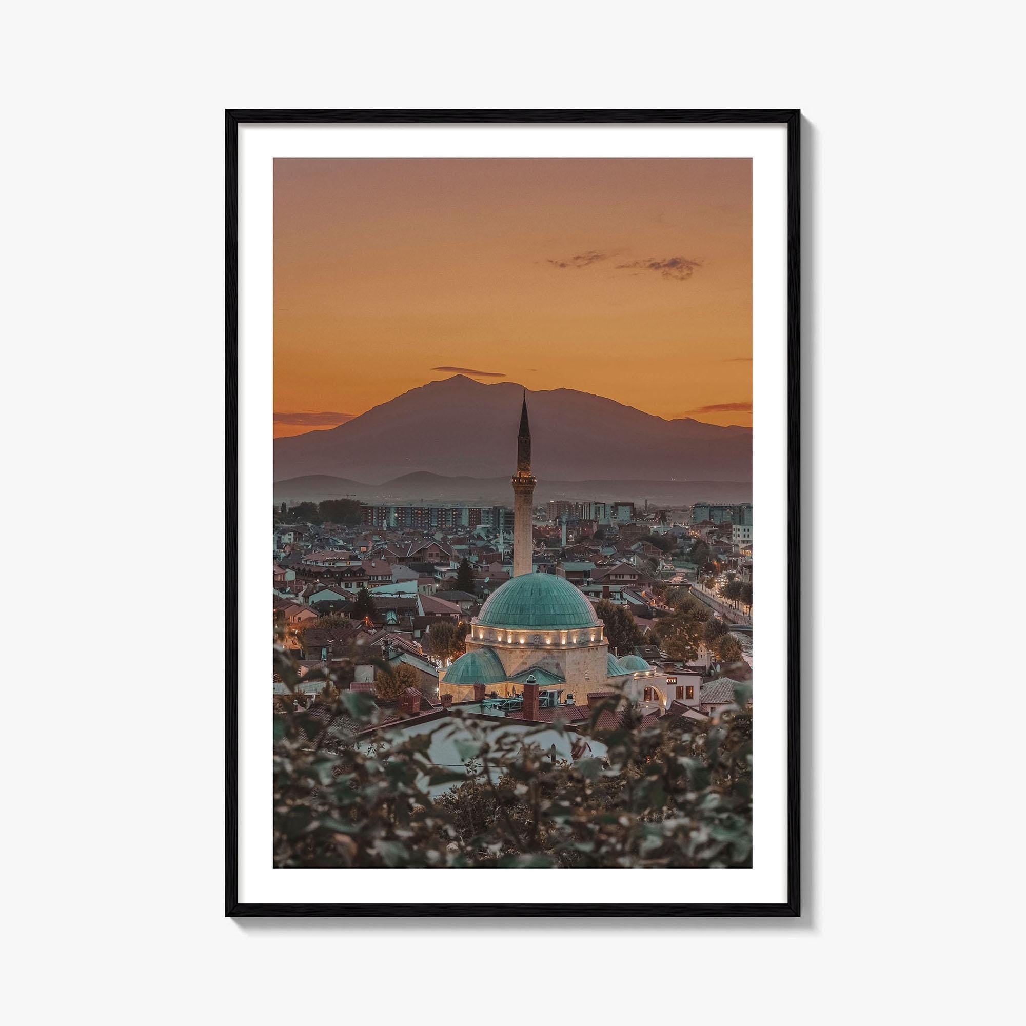 Prizren Kosovo Fine Art Photo Print, Kosova, Mosque, Balkans Wall Poster