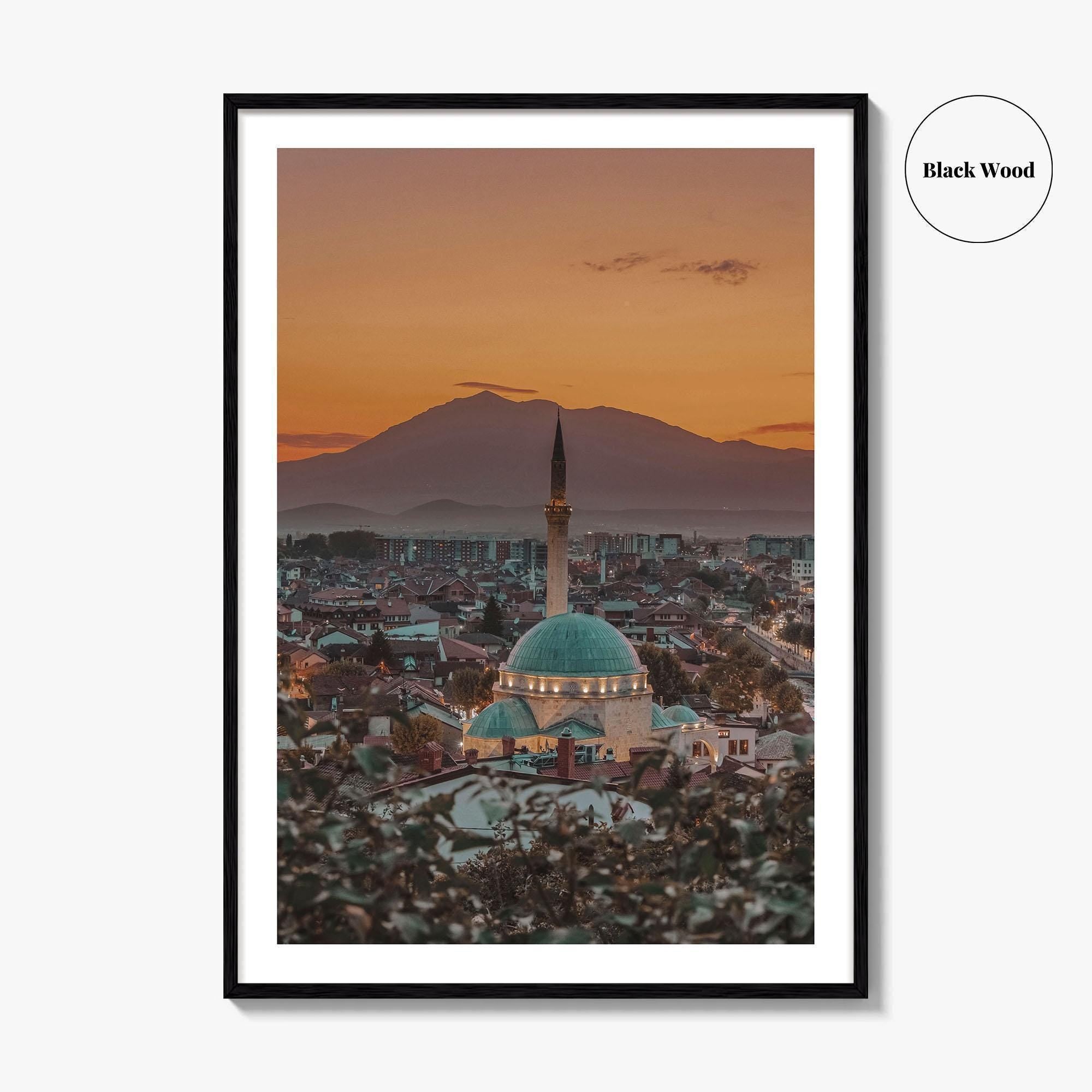 Prizren Kosovo Fine Art Photo Print, Kosova, Mosque, Balkans Wall Poster