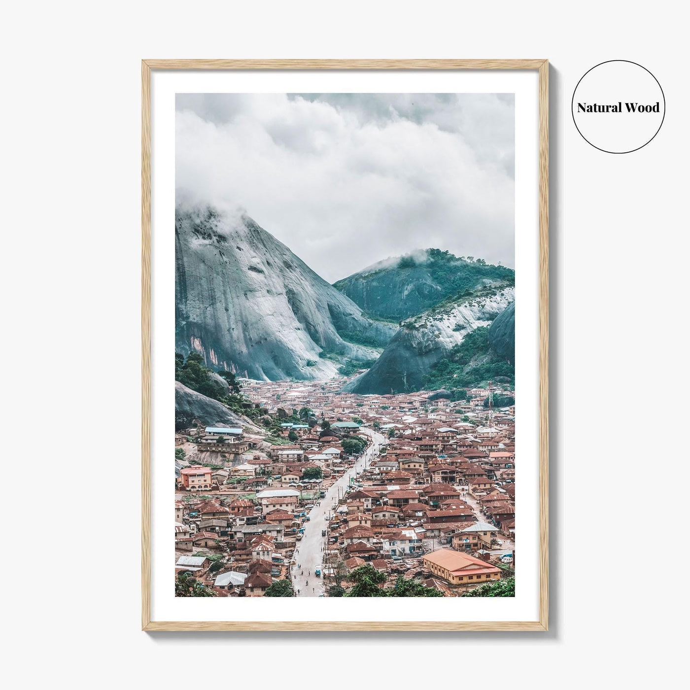 Idanre Hill Fine Art Photo Print, Ondo State Nigeria, Landscape Wall Decor Poster