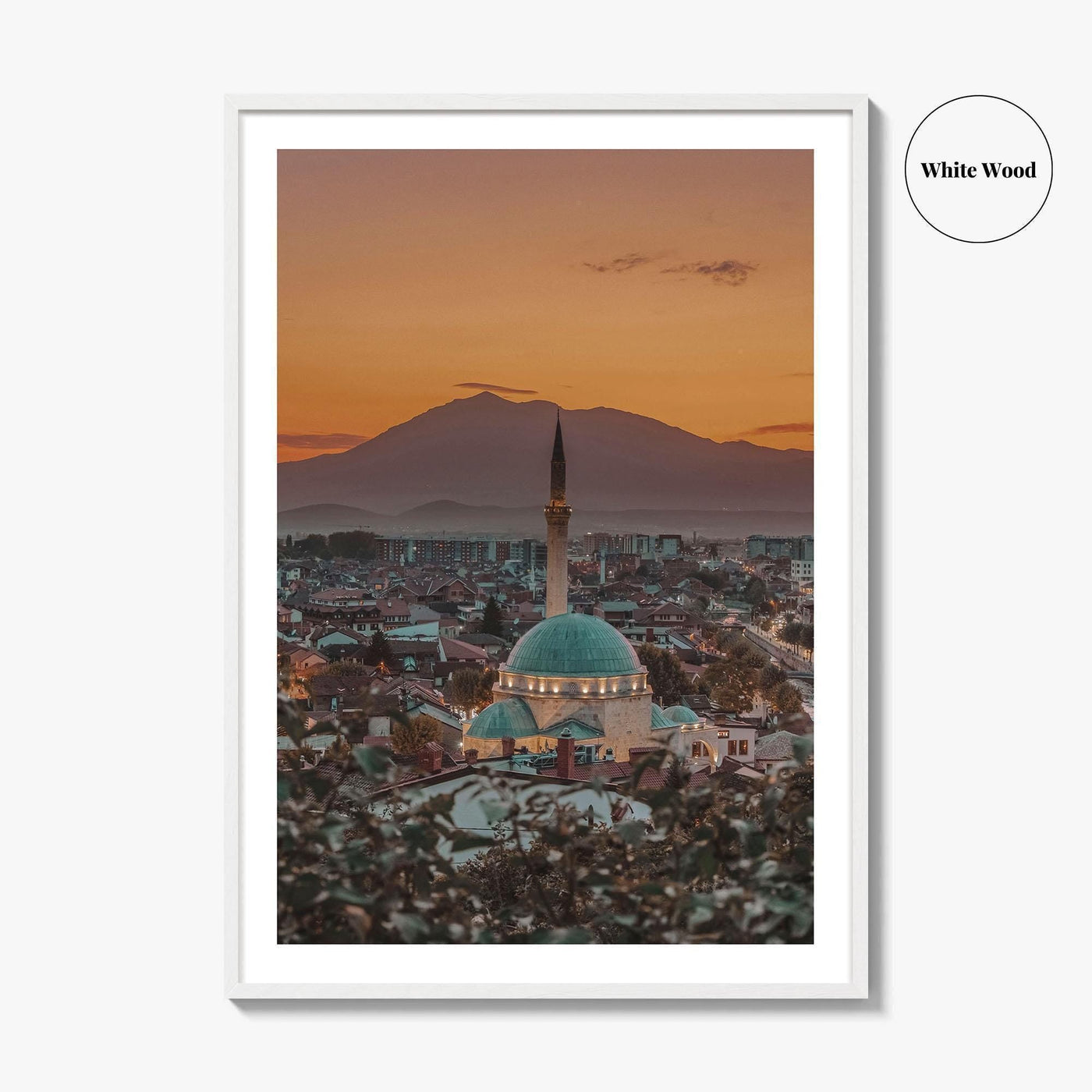 Prizren Kosovo Fine Art Photo Print, Kosova, Mosque, Balkans Wall Poster