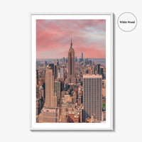 New York City Skyline Fine Art Photo Print, Manhattan Poster, NYC, NY, USA