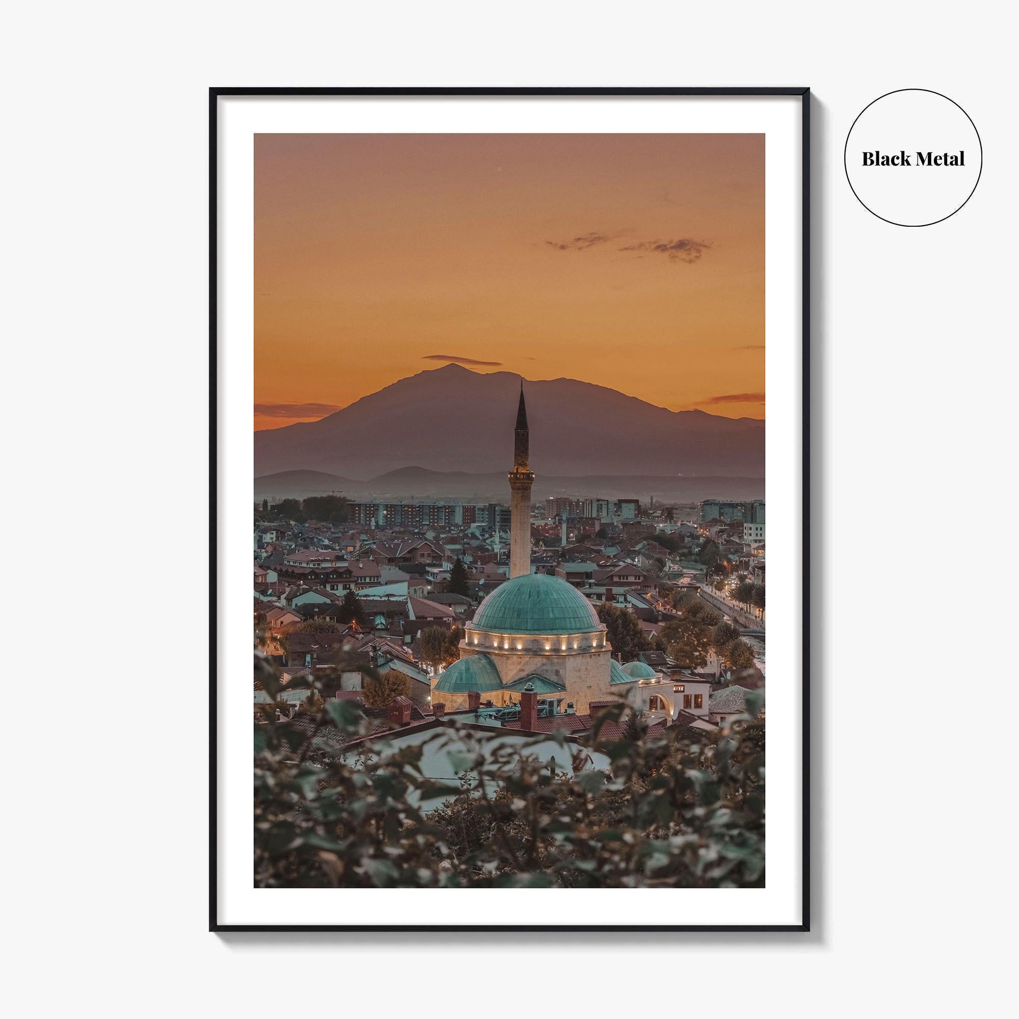 Prizren Kosovo Fine Art Photo Print, Kosova, Mosque, Balkans Wall Poster