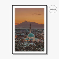 Prizren Kosovo Fine Art Photo Print, Kosova, Mosque, Balkans Wall Poster