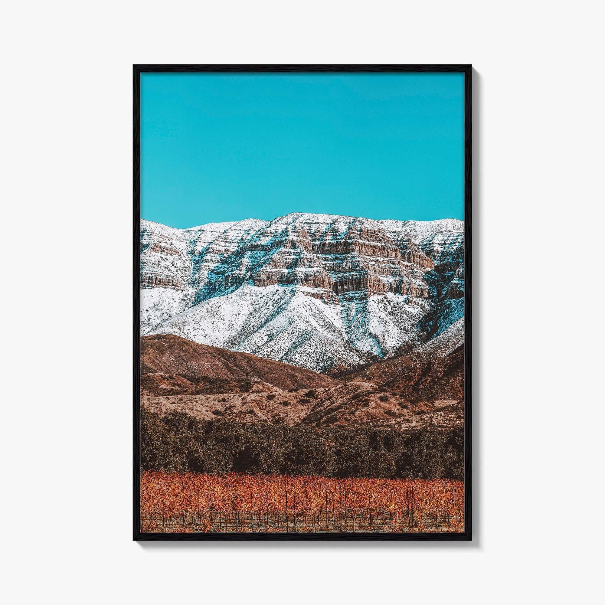 Ojai Fine Art Photo Print, Topa Topa Bluffs, Ventura County, California Poster, USA