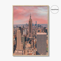 New York City Skyline Fine Art Photo Print, Manhattan Poster, NYC, NY, USA