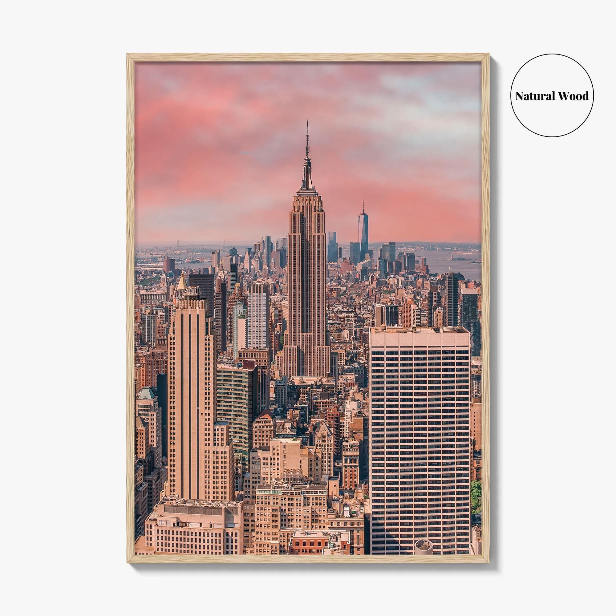 New York City Skyline Fine Art Photo Print, Manhattan Poster, NYC, NY, USA