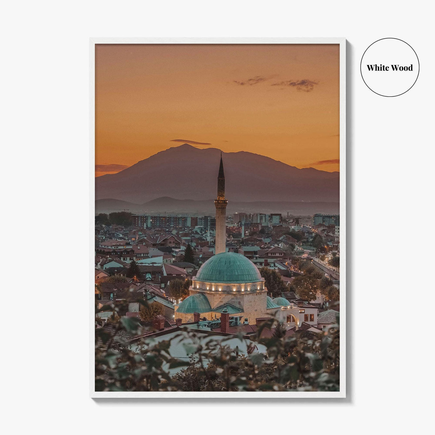 Prizren Kosovo Fine Art Photo Print, Kosova, Mosque, Balkans Wall Poster