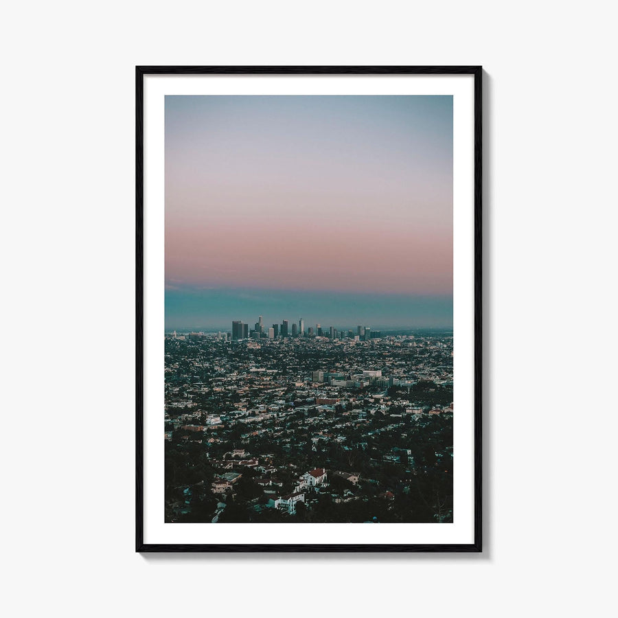 Los Angeles Skyline Fine Art Photo Print, Decor Poster, Griffith Observatory, California, USA