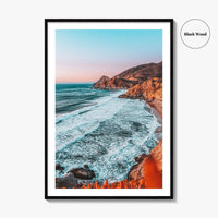 San Francisco Fine Art Photo Print, California USA, Highway 1 Coastal Cliffs Poster