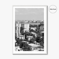 Lagos Black and White Fine Art Photo Print, Nigeria Wall Decor, Photo Poster