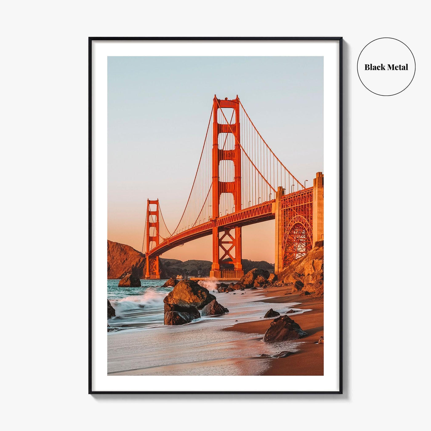 Golden Gate Bridge Fine Art Photo Print, San Francisco, California Poster, Wall Decor