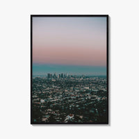 Los Angeles Skyline Fine Art Photo Print, Decor Poster, Griffith Observatory, California, USA