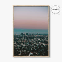 Los Angeles Skyline Fine Art Photo Print, Decor Poster, Griffith Observatory, California, USA
