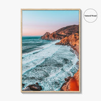 San Francisco Fine Art Photo Print, California USA, Highway 1 Coastal Cliffs Poster