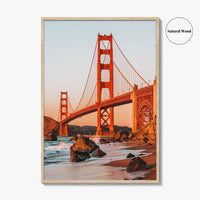Golden Gate Bridge Fine Art Photo Print, San Francisco, California Poster, Wall Decor