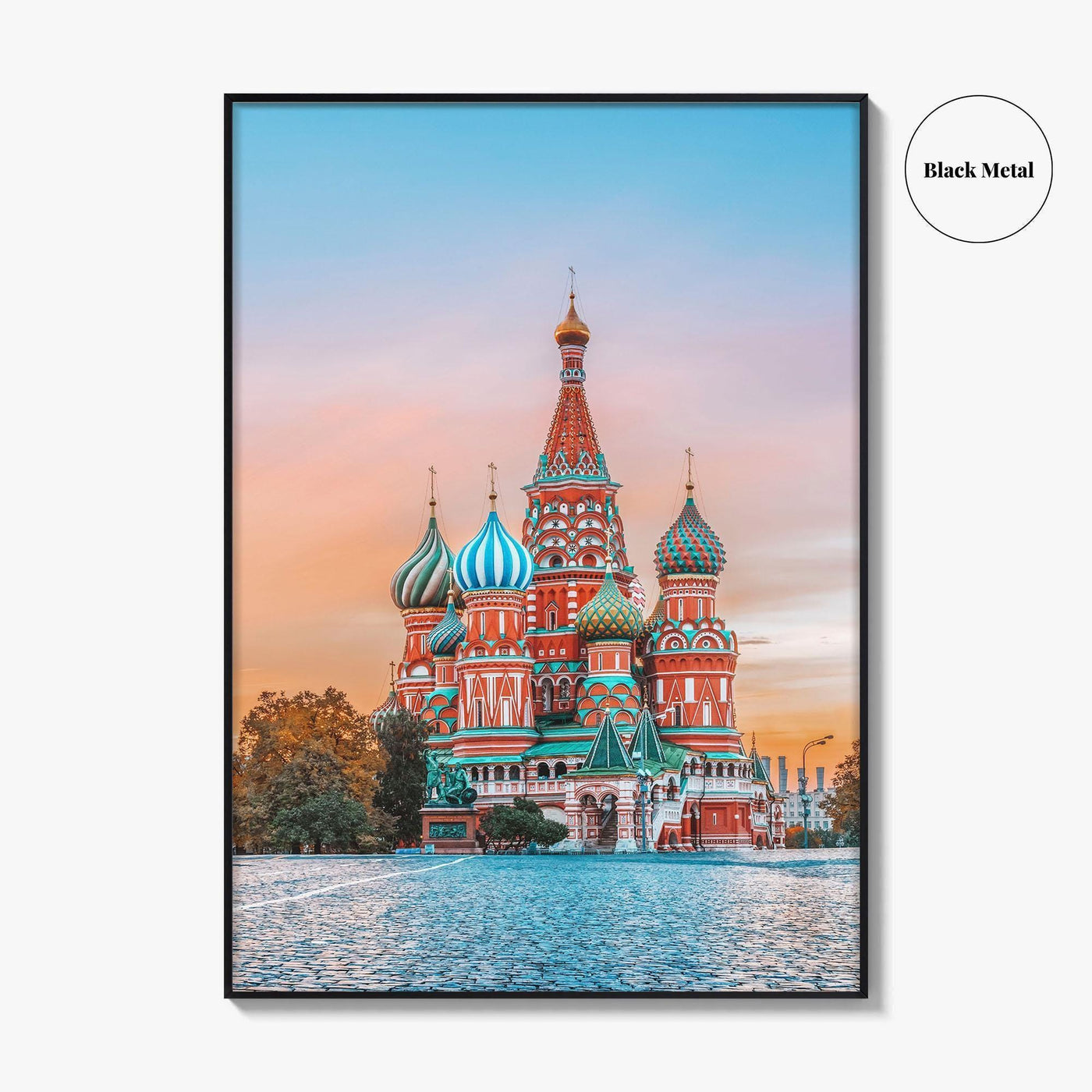 Moscow Russia Fine Art Photo Print, St Basil's Cathedral, Red Square, Poster