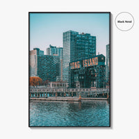Long Island City Fine Art Photo Print, Queens Waterfront, New York NYC Poster