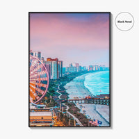 Myrtle Beach Skyline Fine Art Photo Print, Wall Decor, South Carolina Poster, USA