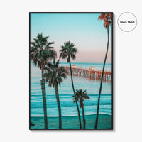 Southern California Fine Art Photo Print, Pier Wall Decor, USA Poster, SoCal