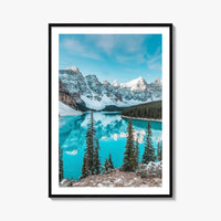 Moraine Lake Fine Art Photo Print, Banff National Park Poster