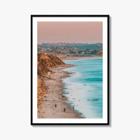Encinitas Fine Art Photo Print, San Elijo State Beach, San Diego, California, USA