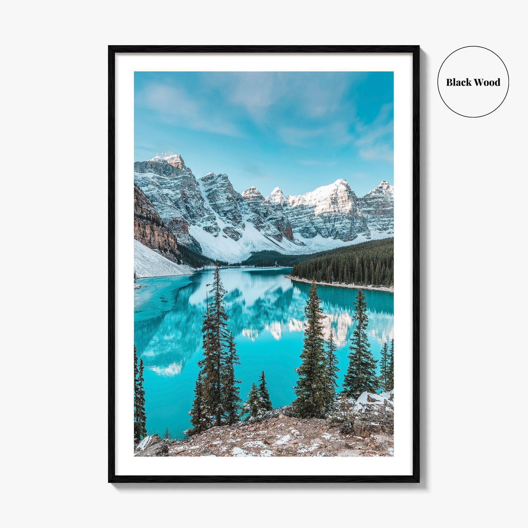 Moraine Lake Fine Art Photo Print, Banff National Park Poster