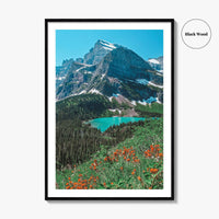 Glacier National Park Fine Art Photo Print, Montana USA, Wall Decor Poster