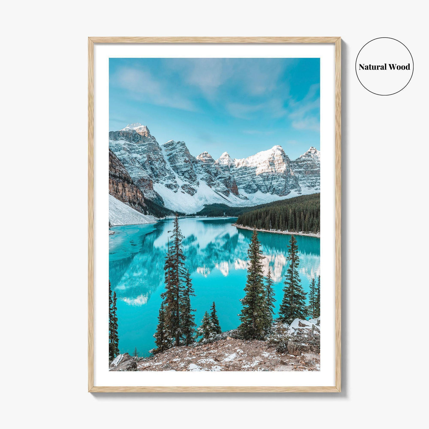 Moraine Lake Fine Art Photo Print, Banff National Park Poster