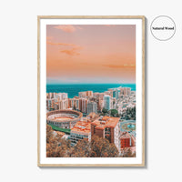 Malaga Fine Art Photo Print, Spain, Andalusia, Costa del Sol, Wall Decor, Poster