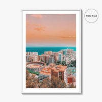 Malaga Fine Art Photo Print, Spain, Andalusia, Costa del Sol, Wall Decor, Poster