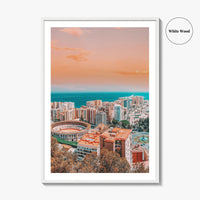 Malaga Fine Art Photo Print, Spain, Andalusia, Costa del Sol, Wall Decor, Poster