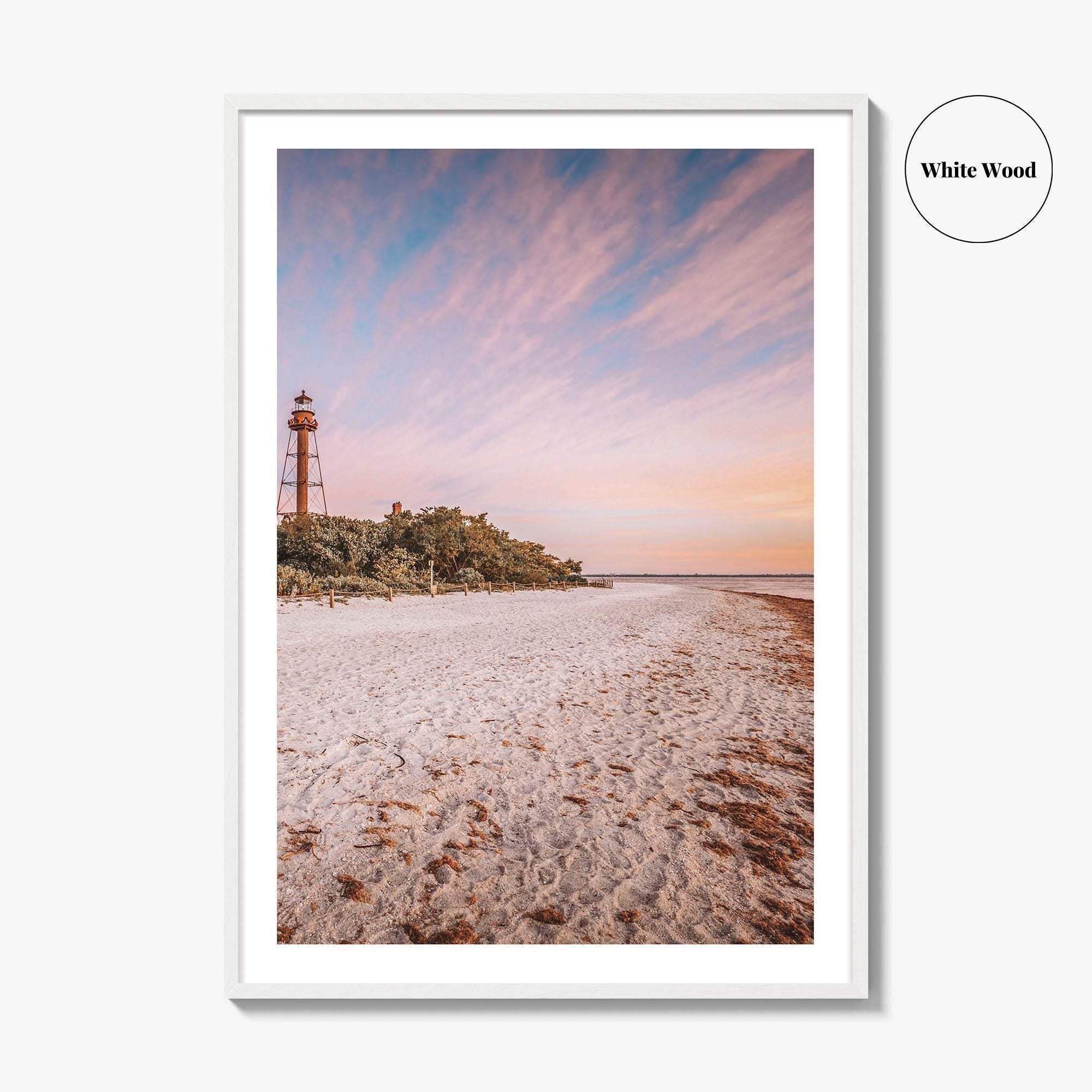 Sanibel Island Fine Art Photo Print, Point Ybel Light, Florida, Wall Poster
