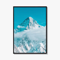 K2 Fine Art Photo Print, Concordia, Karakoram, Gilgit-Baltistan, Pakistan, Panoramic Wall Poster