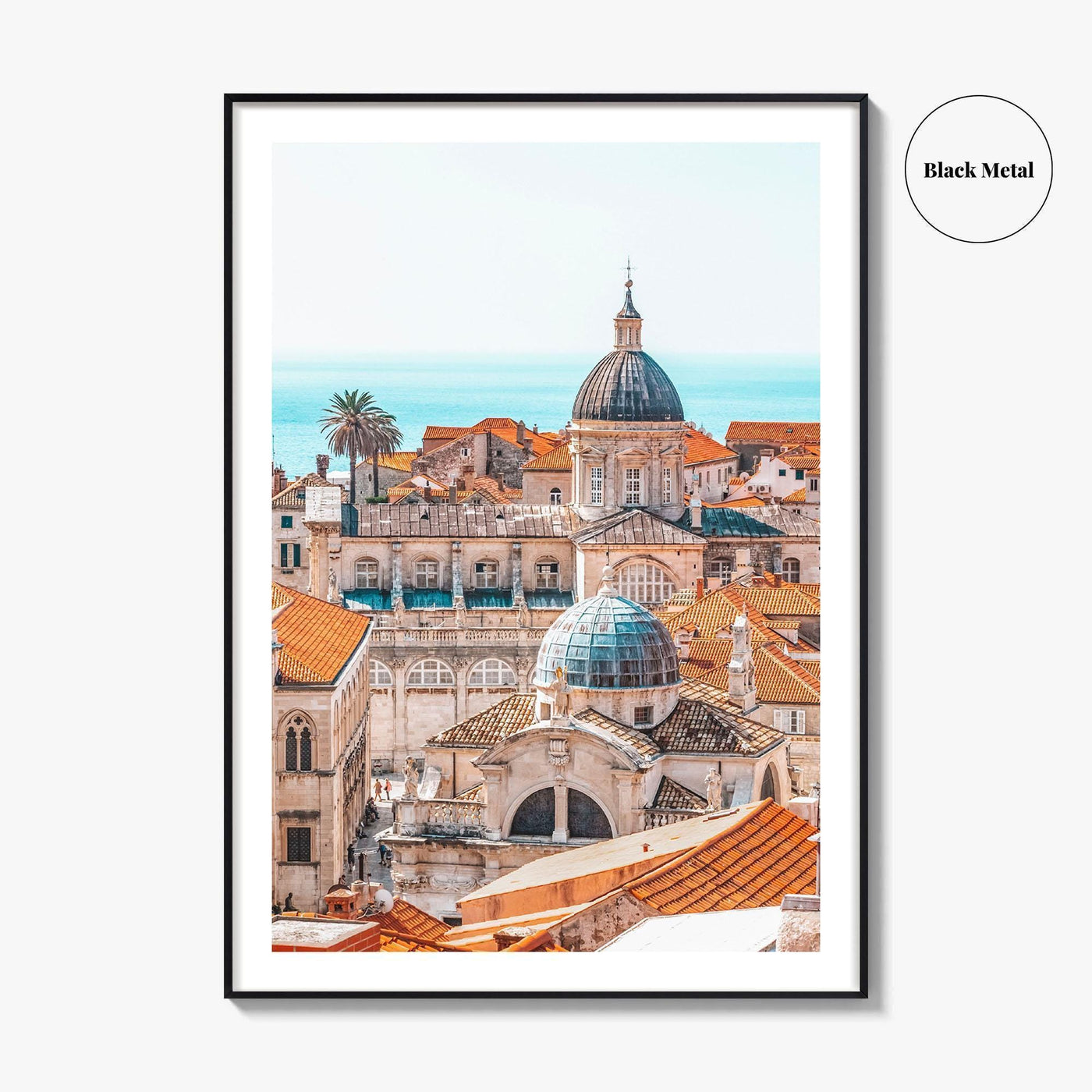 Dubrovnik Fine Art Photo Print, Old Town Panorama, Croatia Poster
