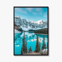 Moraine Lake Fine Art Photo Print, Banff National Park Poster