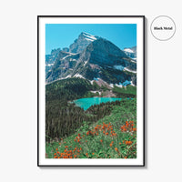 Glacier National Park Fine Art Photo Print, Montana USA, Wall Decor Poster