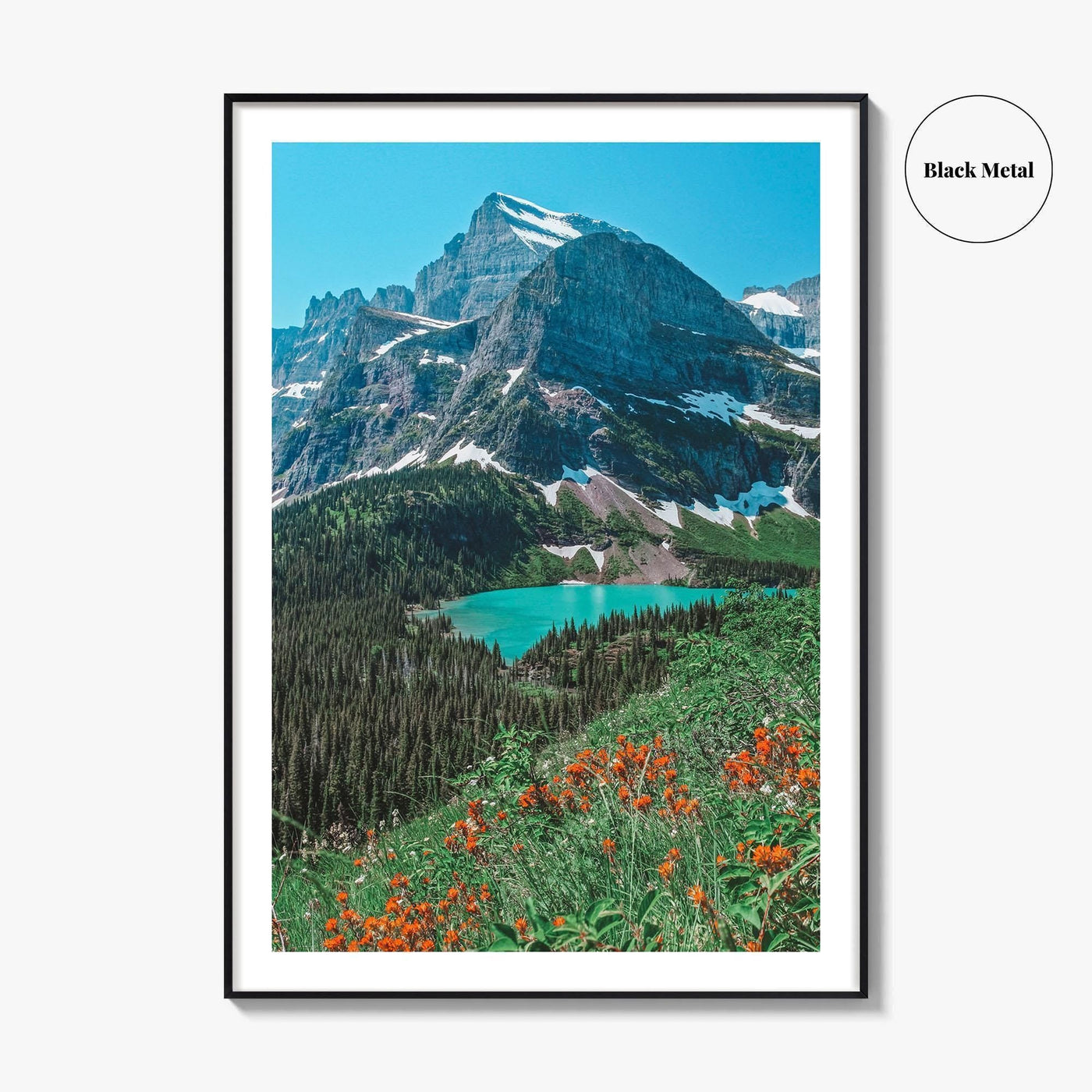 Glacier National Park Fine Art Photo Print, Montana USA, Wall Decor Poster