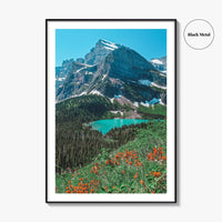Glacier National Park Fine Art Photo Print, Montana USA, Wall Decor Poster