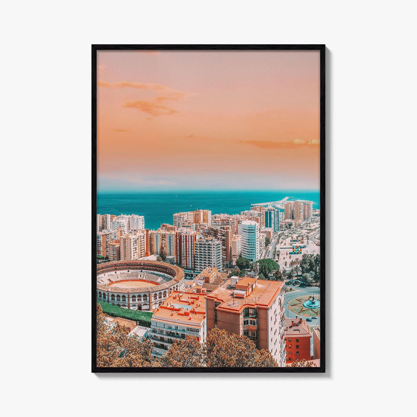 Malaga Fine Art Photo Print, Spain, Andalusia, Costa del Sol, Wall Decor, Poster