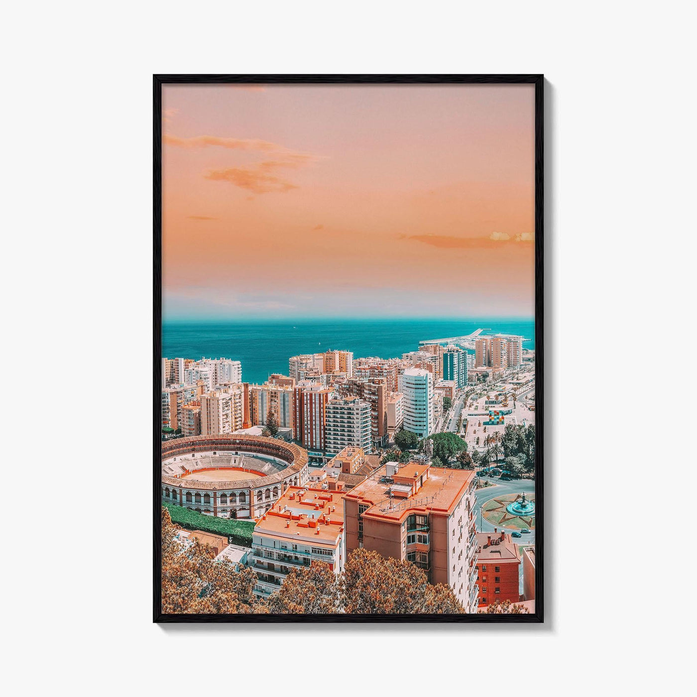 Malaga Fine Art Photo Print, Spain, Andalusia, Costa del Sol, Wall Decor, Poster
